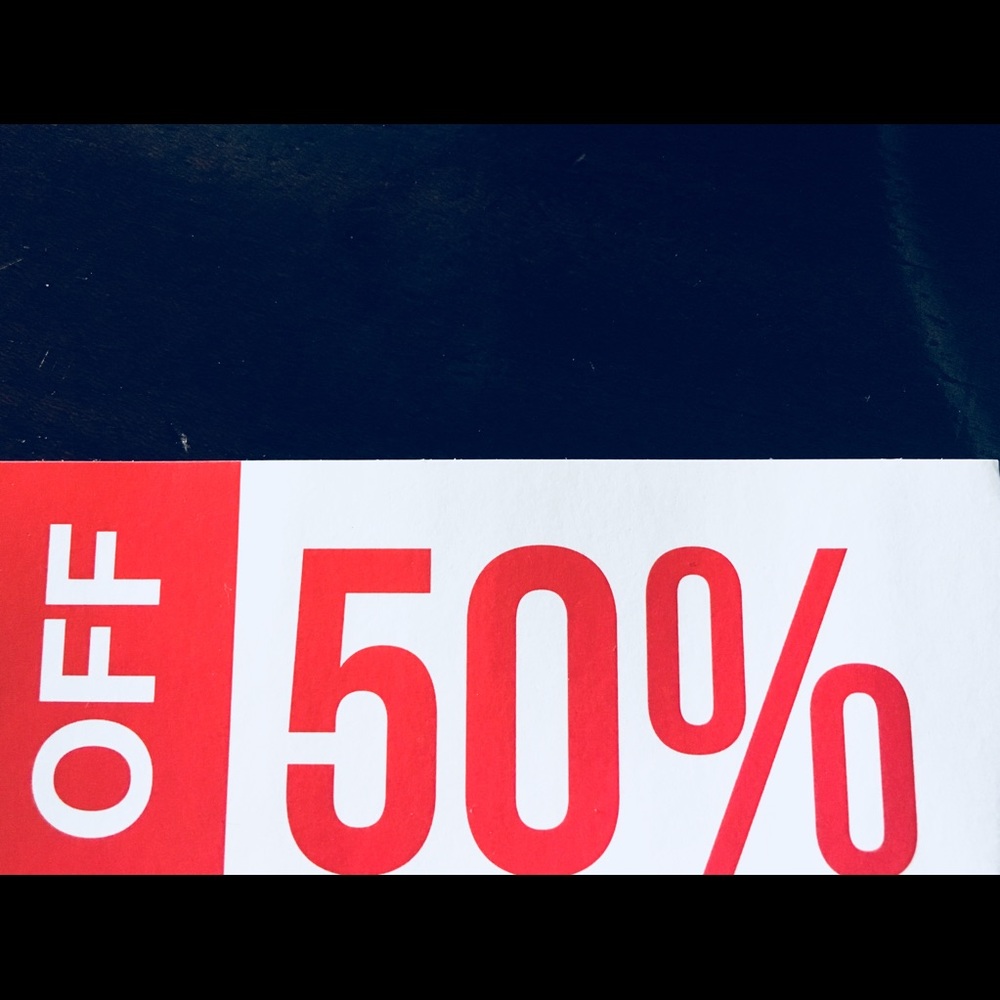 SALE !!!!! 50% OFF EVERYTHING!!!! Today only😊